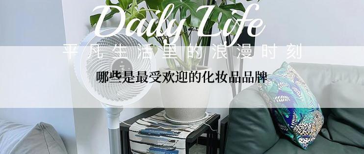 哪些是最受欢迎的化妆品品牌