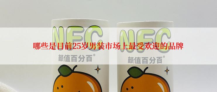 哪些是目前25岁男装市场上最受欢迎的品牌