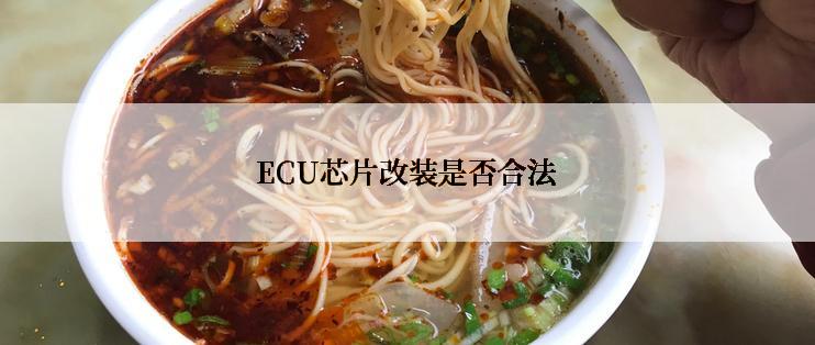 ECU芯片改装是否合法