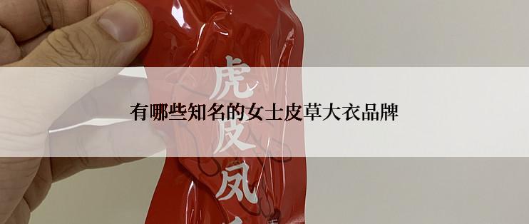 有哪些知名的女士皮草大衣品牌