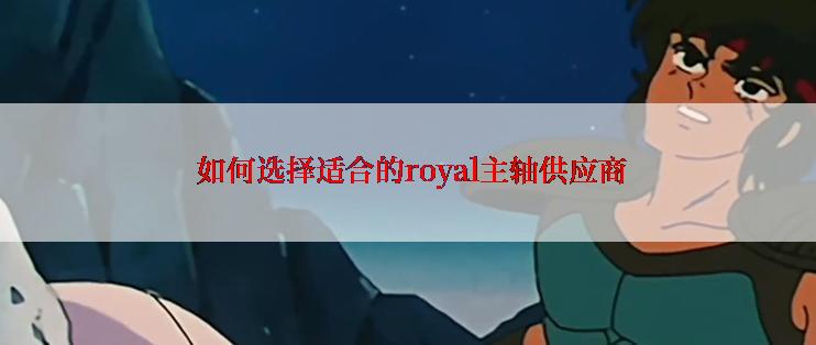  如何选择适合的royal主轴供应商