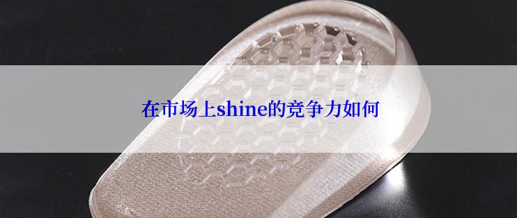  在市场上shine的竞争力如何