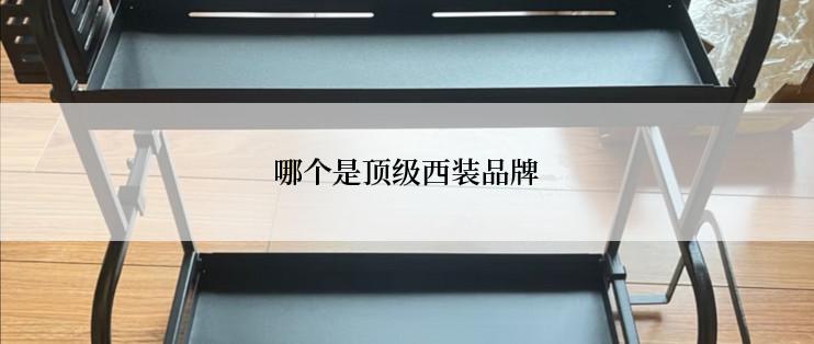 哪个是顶级西装品牌