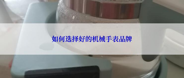 如何选择好的机械手表品牌