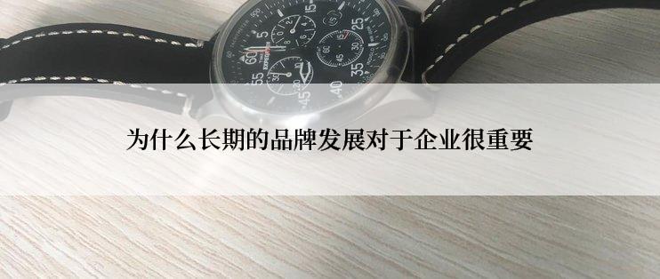 为什么长期的品牌发展对于企业很重要