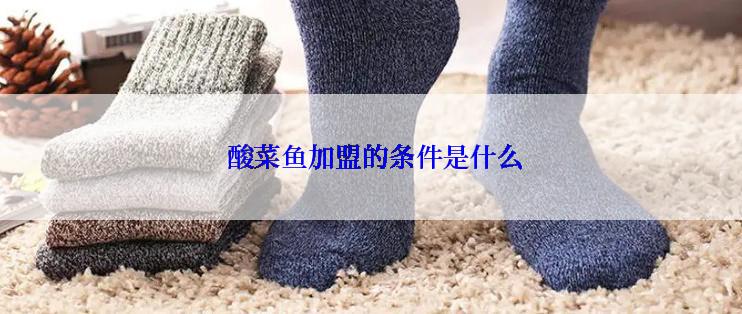  酸菜鱼加盟的条件是什么