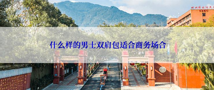  什么样的男士双肩包适合商务场合