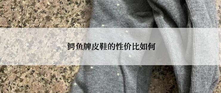  鳄鱼牌皮鞋的性价比如何